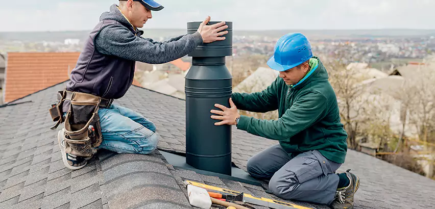 Chimney Flashing Replacement for Storm Damage in Imperial Beach